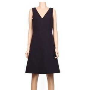 EUC Tory Burch A-Line Navy Lined Dress Size 12